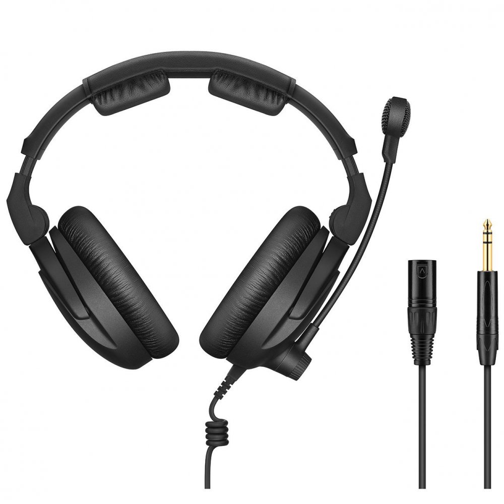 Sennheiser headphones hotsell and microphone