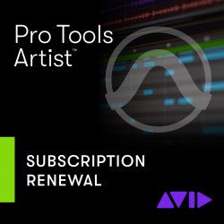 Avid Pro Tools Artist - 1-Year Subscription RENEWAL