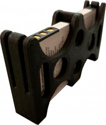 Nylon Industries NP50 caddy - 2 bay Grey
