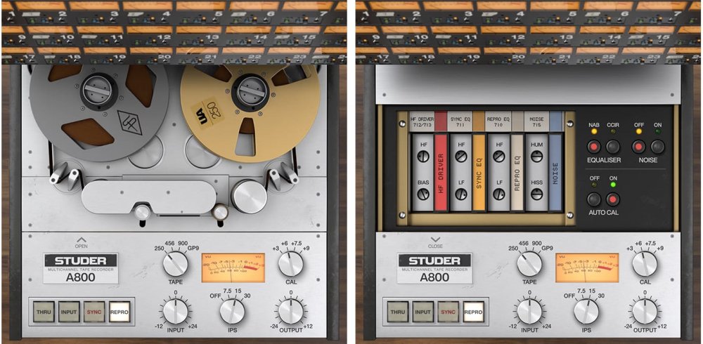 Universal Audio LUNA Studer A800 Multichannel Tape Recorder