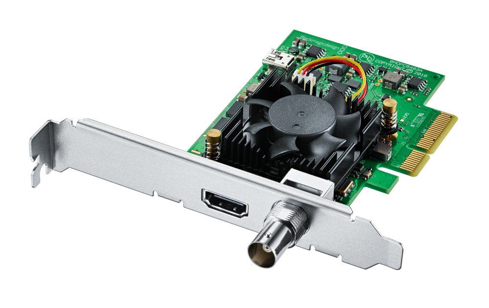 Blackmagic Design DeckLink Mini Monitor 4K Studio Economik Pro Audio Recording Equipment Montreal Canada