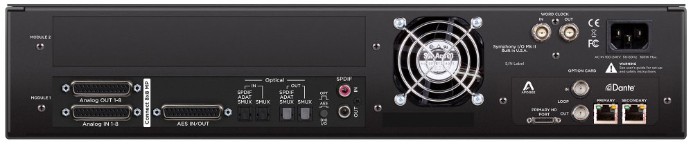 Apogee Symphony I/O MkII Dante 8x8+8MP | Studio Economik | Pro