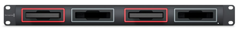 Blackmagic Design MultiDock 10G Studio Economik Pro Audio Recording Equipment Montreal Canada