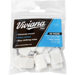 Viviana Straps Pads - White (Pack of 30 Pads)