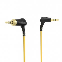Deity Microphones C12 Locking Right-Angle 3.5mm TRS to 3.5mm (Right-Angle) TRS Coiled Cable (Mirorless/DSLR Cameras)