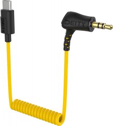 Deity Microphones C21 - 3.5mm TRS to USB-C (analog to digital cable)