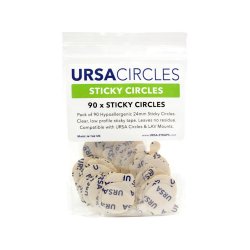 Ursa Straps Sticky Mini Circles - 90 Pack