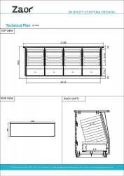 Zaor Rackspace Four - White Gloss