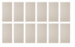 Primacoustic EcoScapes Wall Panels 1'x2', ivory
