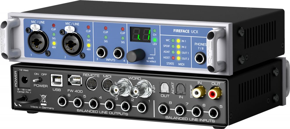 RME Fireface UCX | Studio Economik | Pro-Audio Recording Equipment