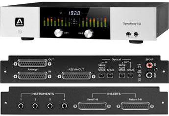 Apogee Symphony I/O 8x8 + 8 Mic Preamps Configuration | Studio