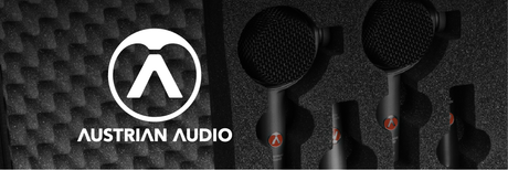 New from Austrian Audio: OC-B6 Bass Drum Mic & DMK1 Drum Mic Kit Arrive February 2026