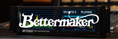 Bettermaker Meterbox Brings Dedicated DAW Metering to Your Desktop