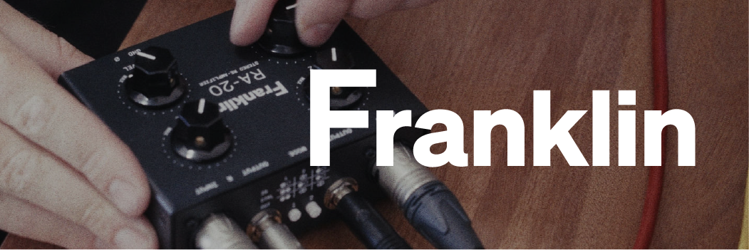 Franklin Audio Products Now Available at Studio Economik