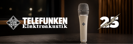 One Hundred Mics, Twenty-Five Years: The Telefunken Custom Shop Anniversary M80