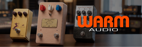 Warm Audio Drops Three New Pedals With Vintage DNA and Modern Updates