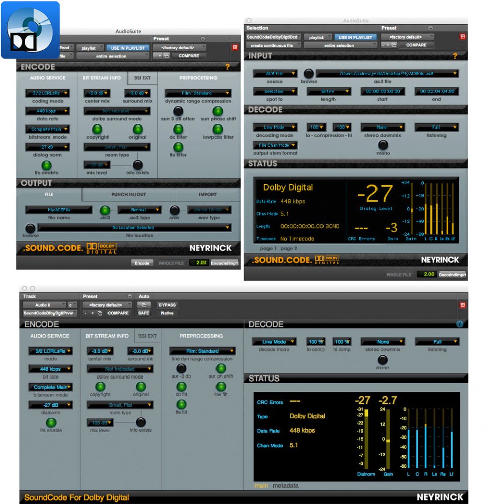 SoundCode for Dolby Digital 2