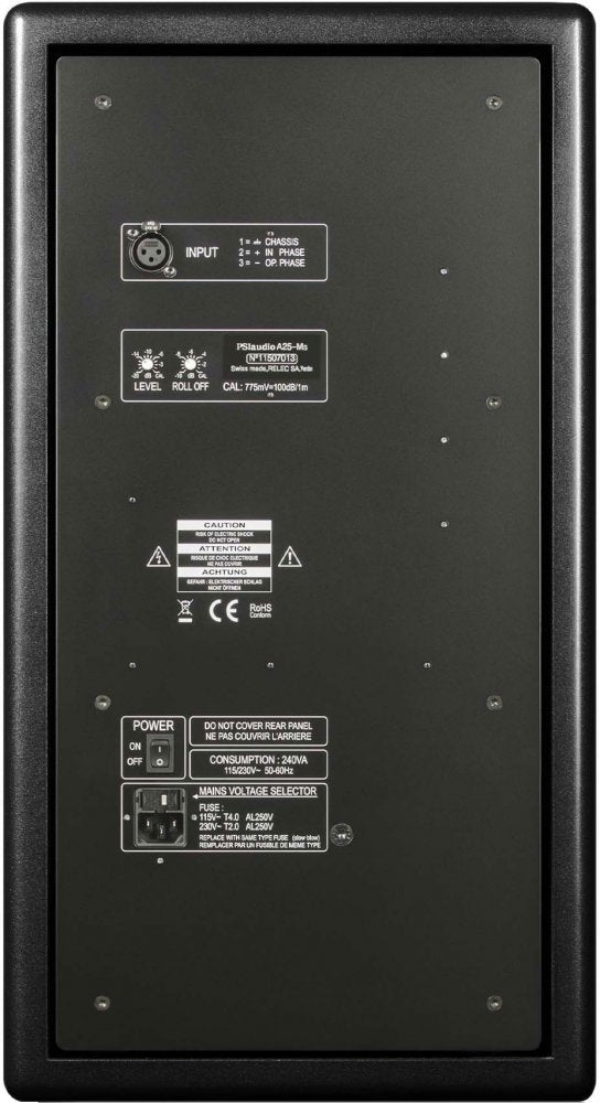 Buy PSI AUDIO A25M - Black - Active Monitors | Canada Authorized