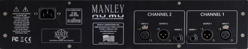 Buy MANLEY LABS Nu Mu - Dual Compressors | Canada Authorized