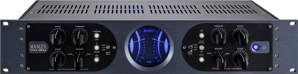 MANLEY ( マンレイ ) NU MU 真空管ステレオコンプレッサー Buy MANLEY LABS Nu Mu - Dual Compressors | Canada Authorized