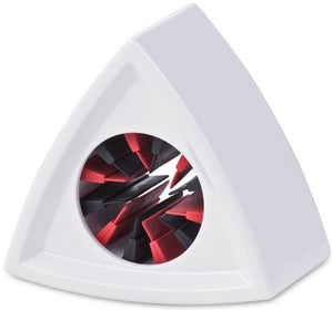 Mic Flag White Triangle 107308