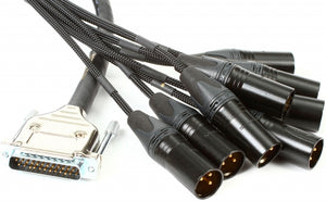 Gold DB25 - XLRM 20'