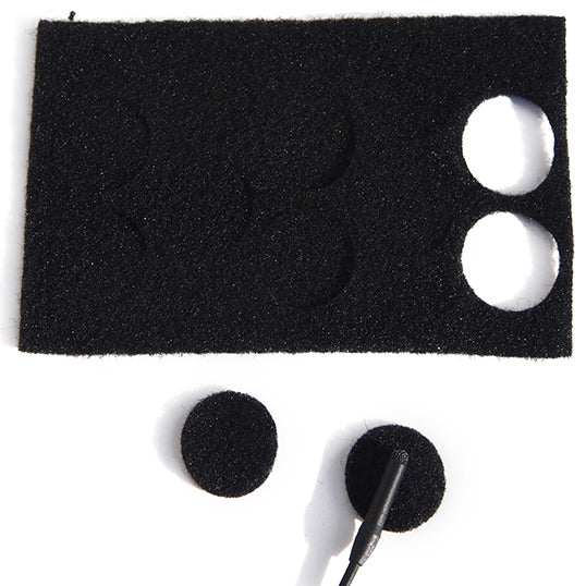 Bonnette Lavalier Undercover noire - Paquet de 100 utilisations 065104