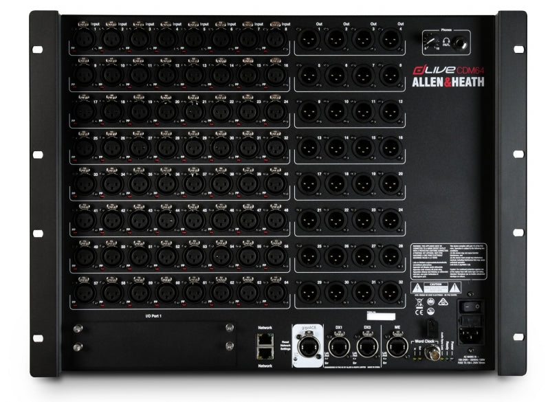 Buy ALLEN & HEATH dLive CDM64 MixRack - Digital Stage Boxes