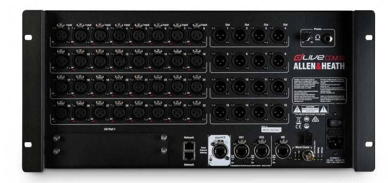 dLive CDM32 MixRack – Studio Economik