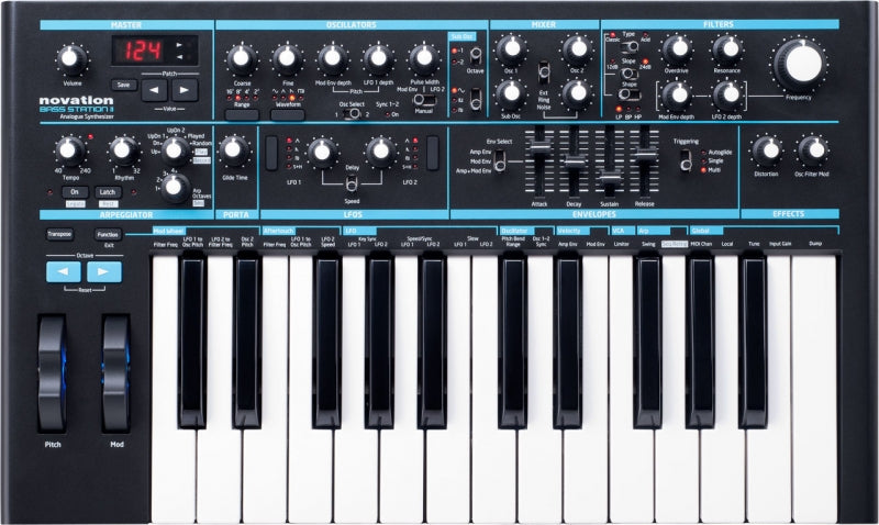 NOVATION BASS STATION Ⅱ Buy NOVATION Bass Station II - Synths | Canada Authorized dealer