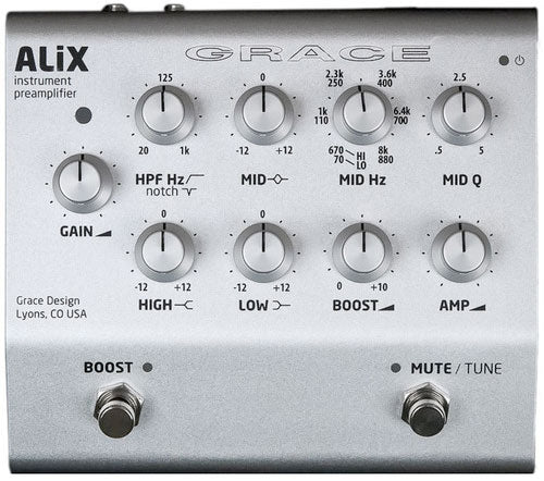 grace design Alix グレースデザイン　アリックス　GW限定値下げ GRACE design 【即納可能】ALiX（Black） ｜イケベ楽器店