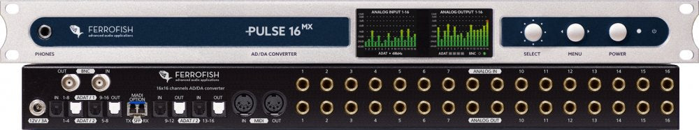 配信機器・PA機器・レコーディング機器 Ferrofish Pulse 16 Ferrofish Pulse 16 - Professional Audio Design, Inc