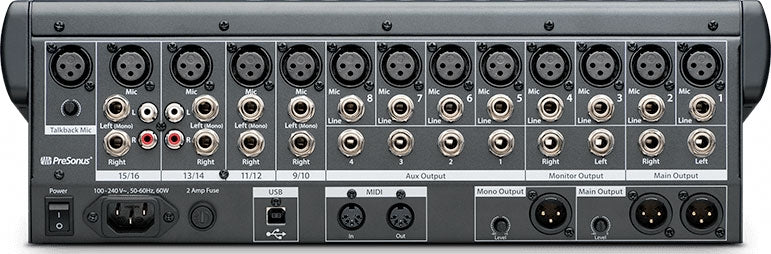 配信機器・PA機器・レコーディング機器 PreSonus STUDIOLIVE 16.0.2 USB StudioLive 16.0.2 USB – Studio Economik