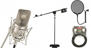 M 149 with Latch Lake 3300, Mogami Gold Studio 25' and Stedman Popscreen XL