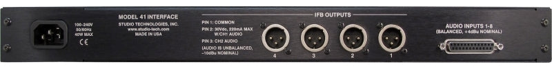 Model 41 Interface