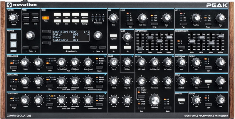 Buy NOVATION Peak - Synths | Canada Authorized dealer – Studio