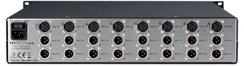 Buy GRACE DESIGN m801 mk2 - Multi-Channels Mic-Preamp | Canada