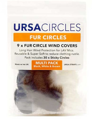 9x Fur Circles + 30x Stickies - Multipack