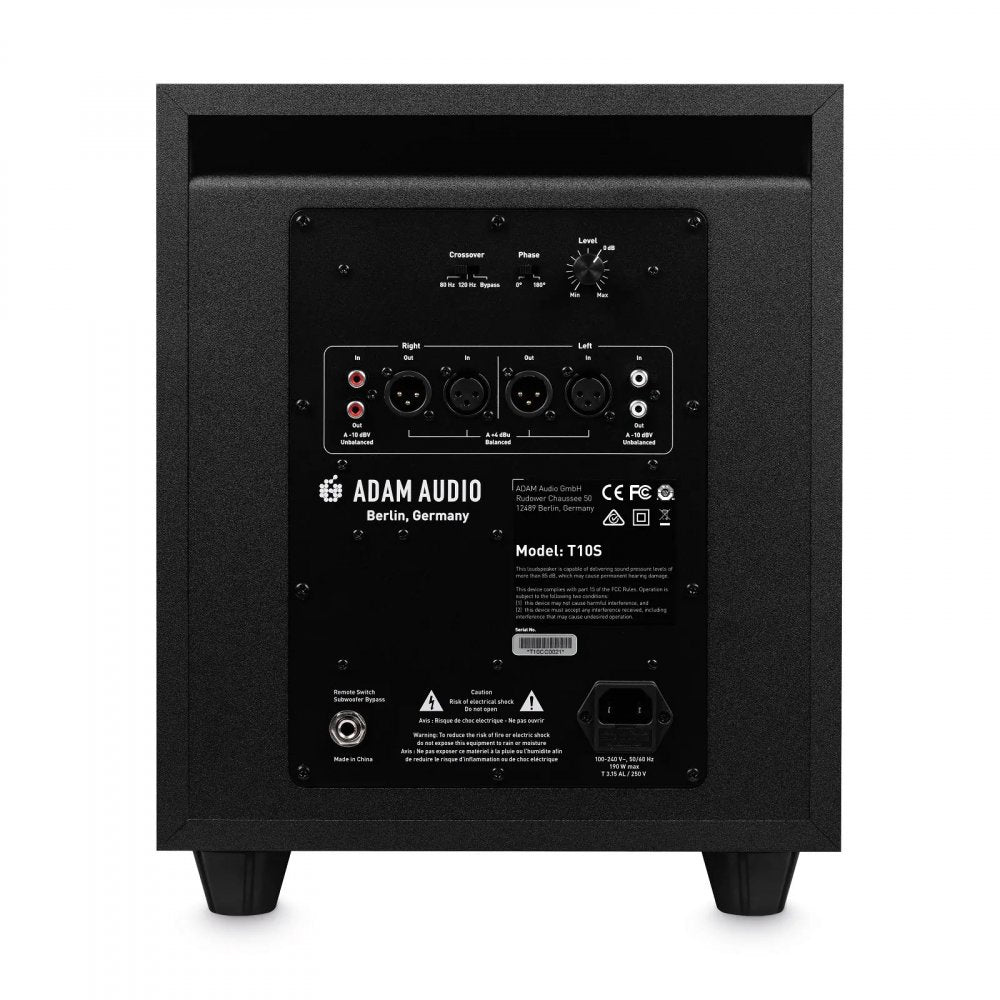 ADAM AUDIO T10S サブウーファー Buy ADAM T10S - Subwoofers | Canada Authorized dealer – Studio