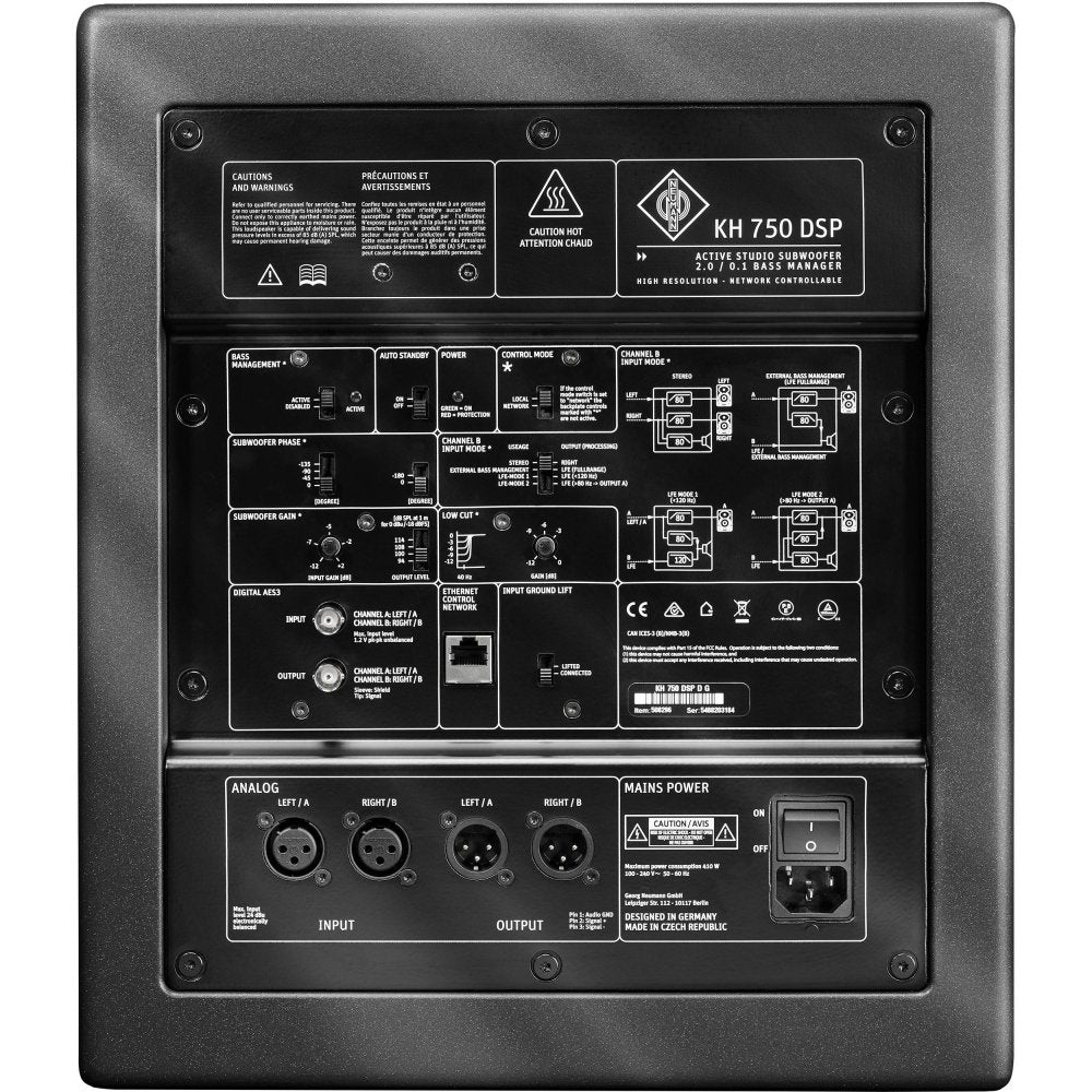 NEUMANN KH750 DSP サブウーファー NEUMANN】DSP搭載の密閉型・サブウーファー【KH 750】期間＆台数限定