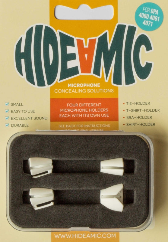 Holders for DPA 4060/4061/4071 (4-Set, White)
