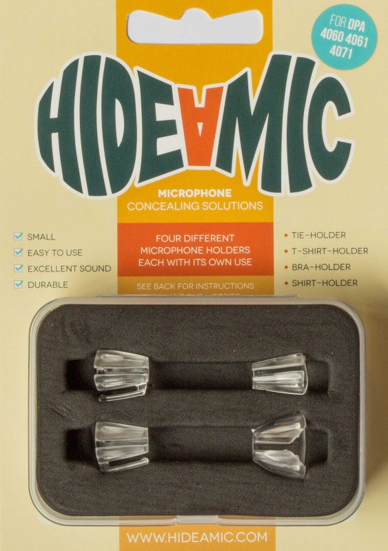 Holders for DPA 4060/4061/4071 (4-Set, Transparent)