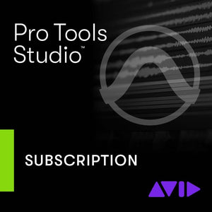 Pro Tools Studio - 1-Year Subscription NEW