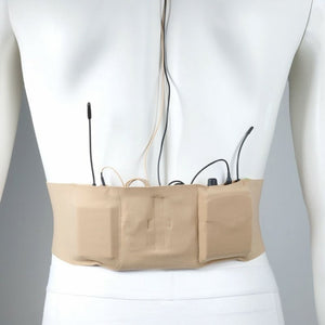 Waist belt - Small w/Double Pouch (Beige)