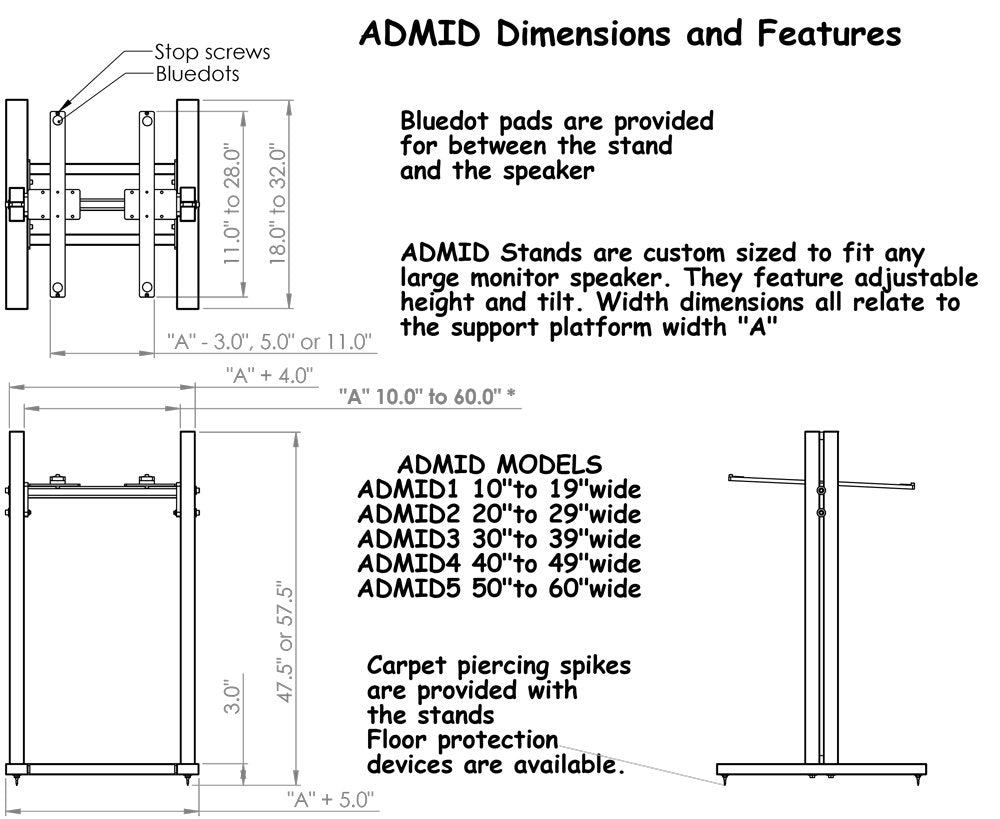 ADMID 1 - Pair 46'' (For PMC IB1S)