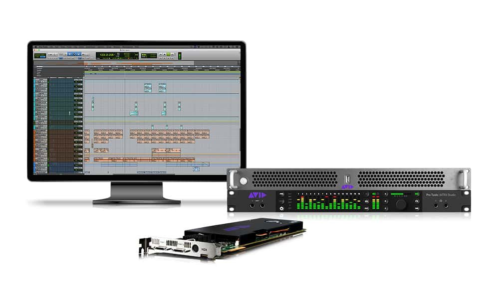 Pro Tools HDX TB3 MTRX Studio System Rackmount
