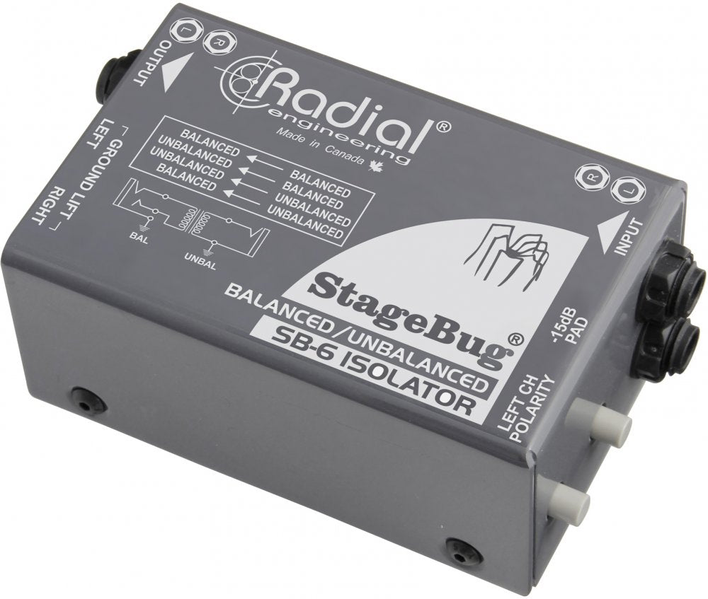 StageBug SB-6 Stereo Isolator