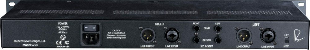 Buy RUPERT NEVE DESIGNS 5254 Dual Diode Bridge Compressor - Dual