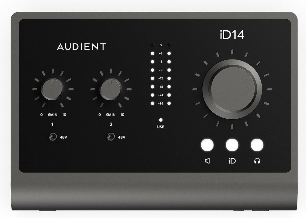 AUDIENT iD14 mk2 付属品完備 AUDIENT | iD14mkⅡ | USB オーディオ・インターフェイス | 製品情報