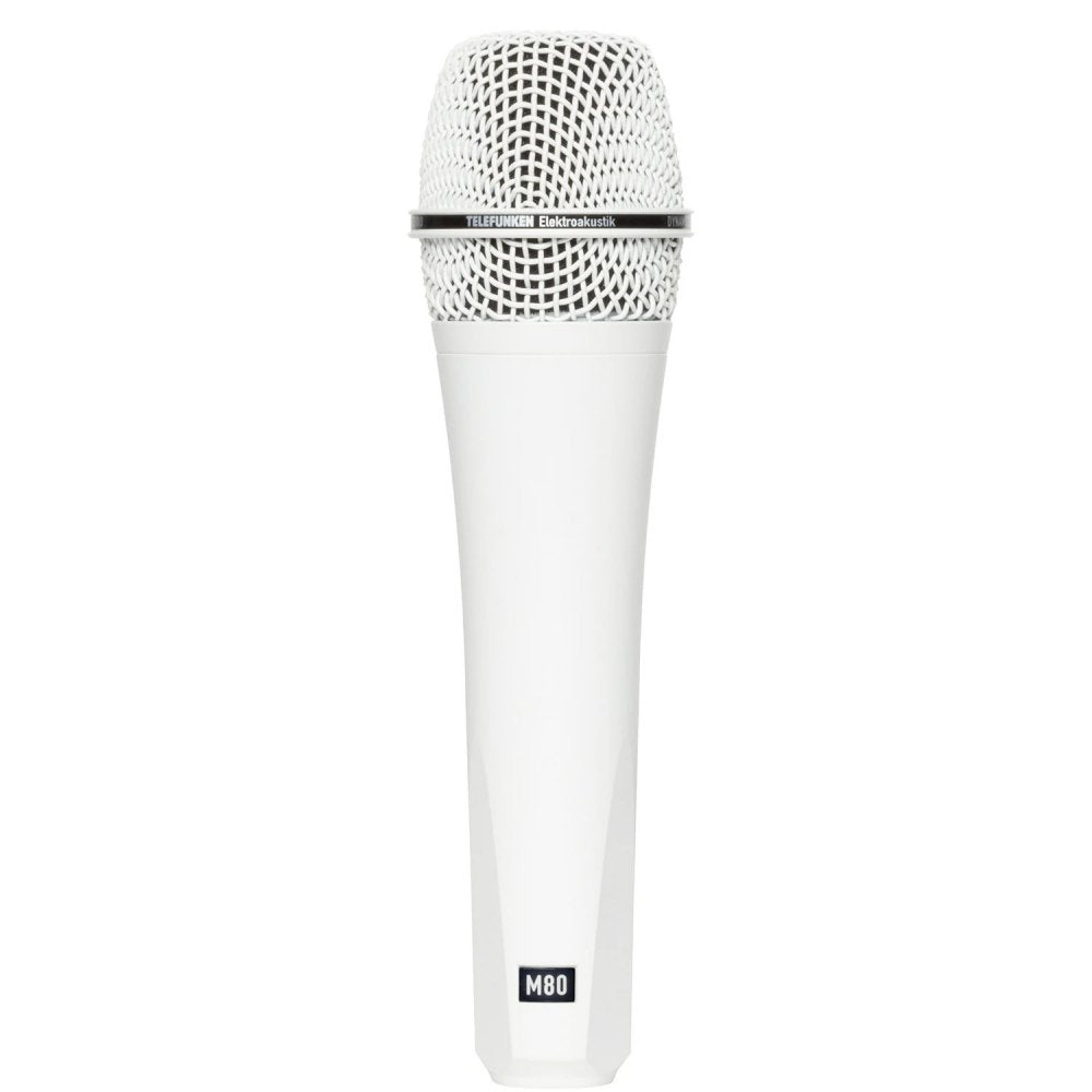 TELEFUNKEN M80 ダイナミックマイク White 白 Amazon | TELEFUNKEN M80 White テレフンケン ダイナミック